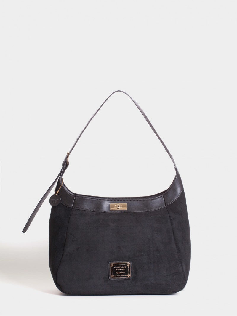 Cartera De Hombro Negra Virginia
