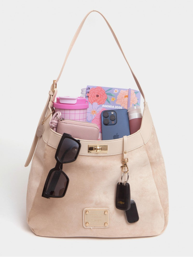 Cartera De Hombro Nude Virginia