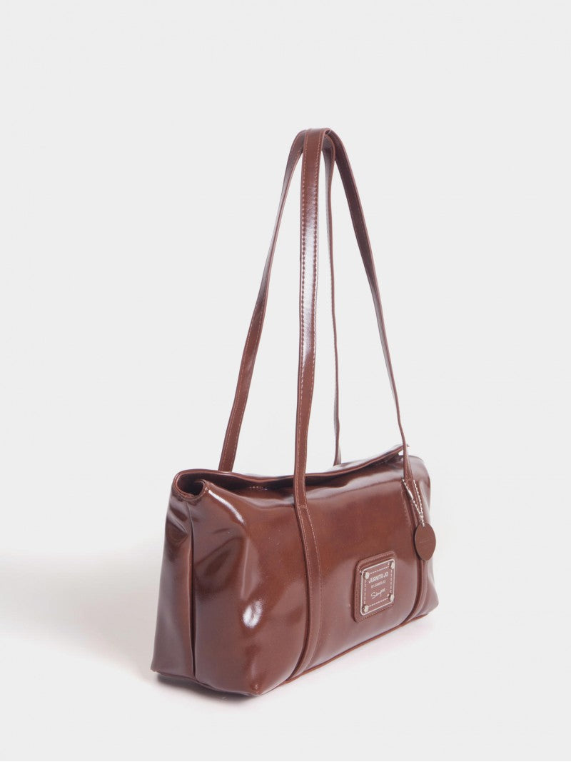 Cartera Baguette Marrón Carrie Easy