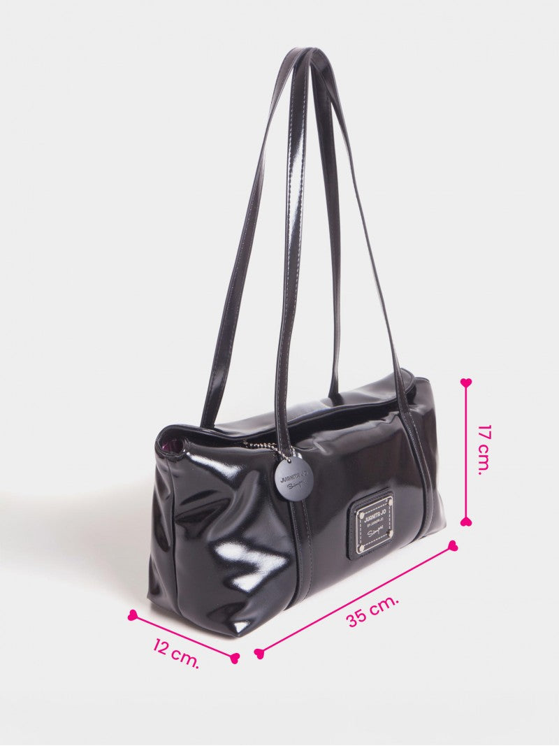 Cartera Baguette Negra Carrie Easy