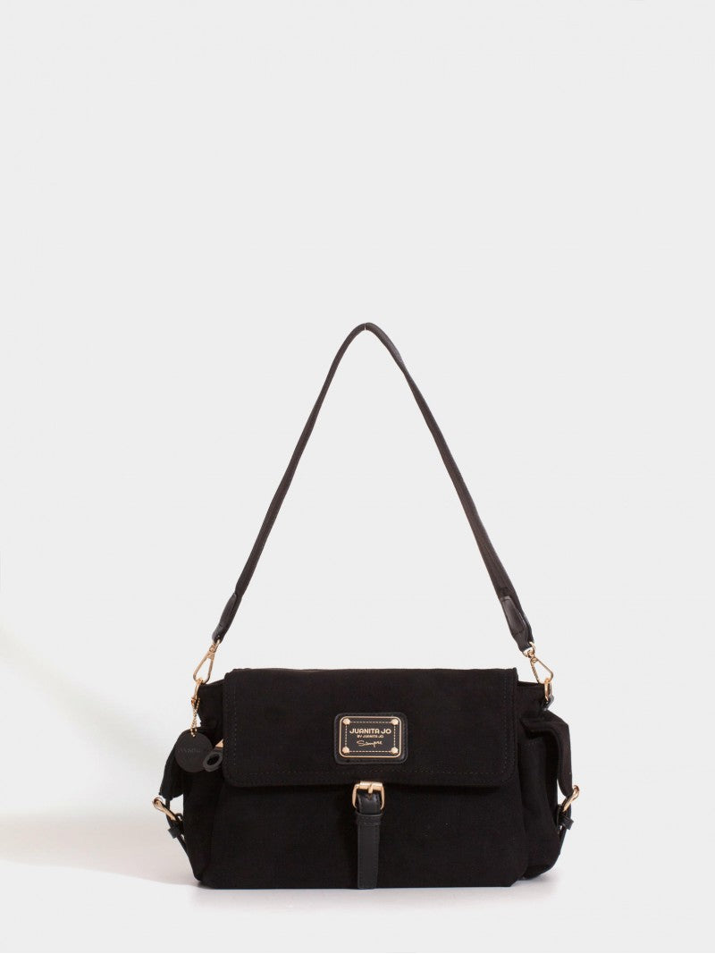 Cartera Y Bandolera Negra Montana