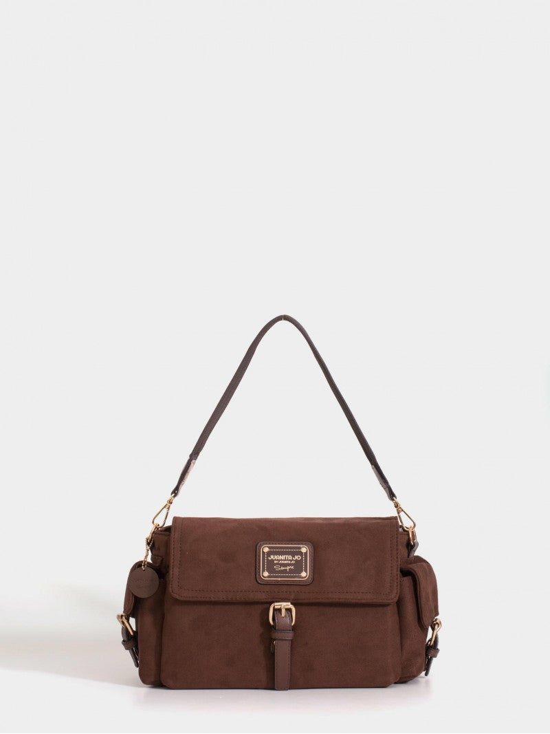 Cartera Y Bandolera Chocolate Montana