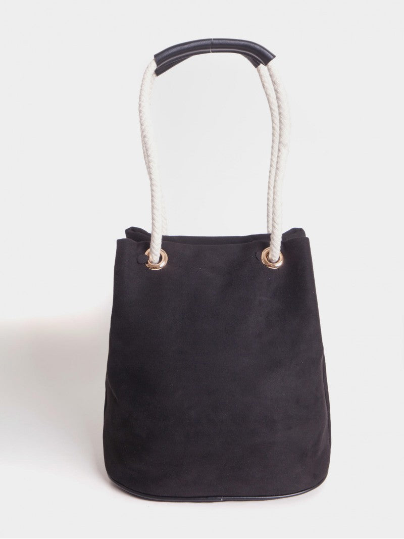 Cartera Bucket Negra Montana