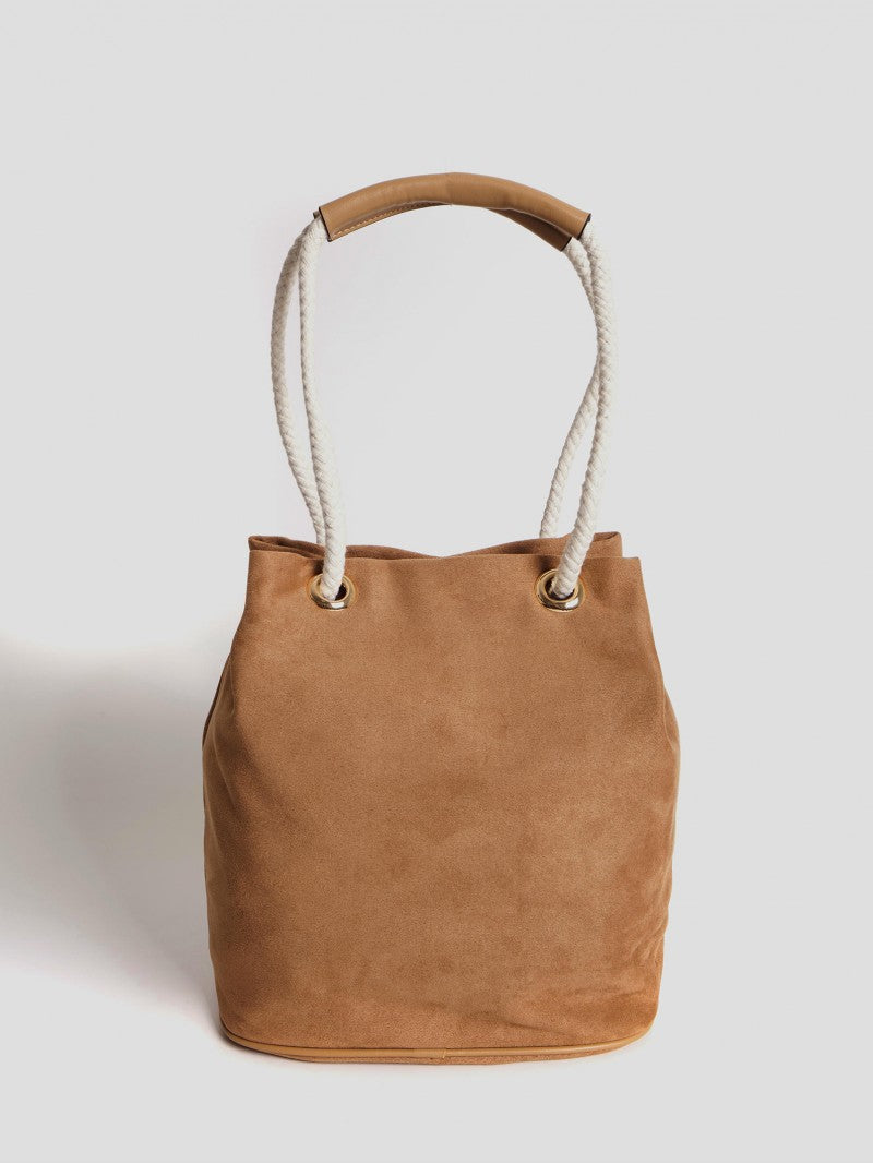 Cartera Bucket Camel Montana