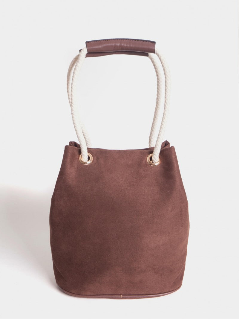 Cartera Bucket Chocolate Montana