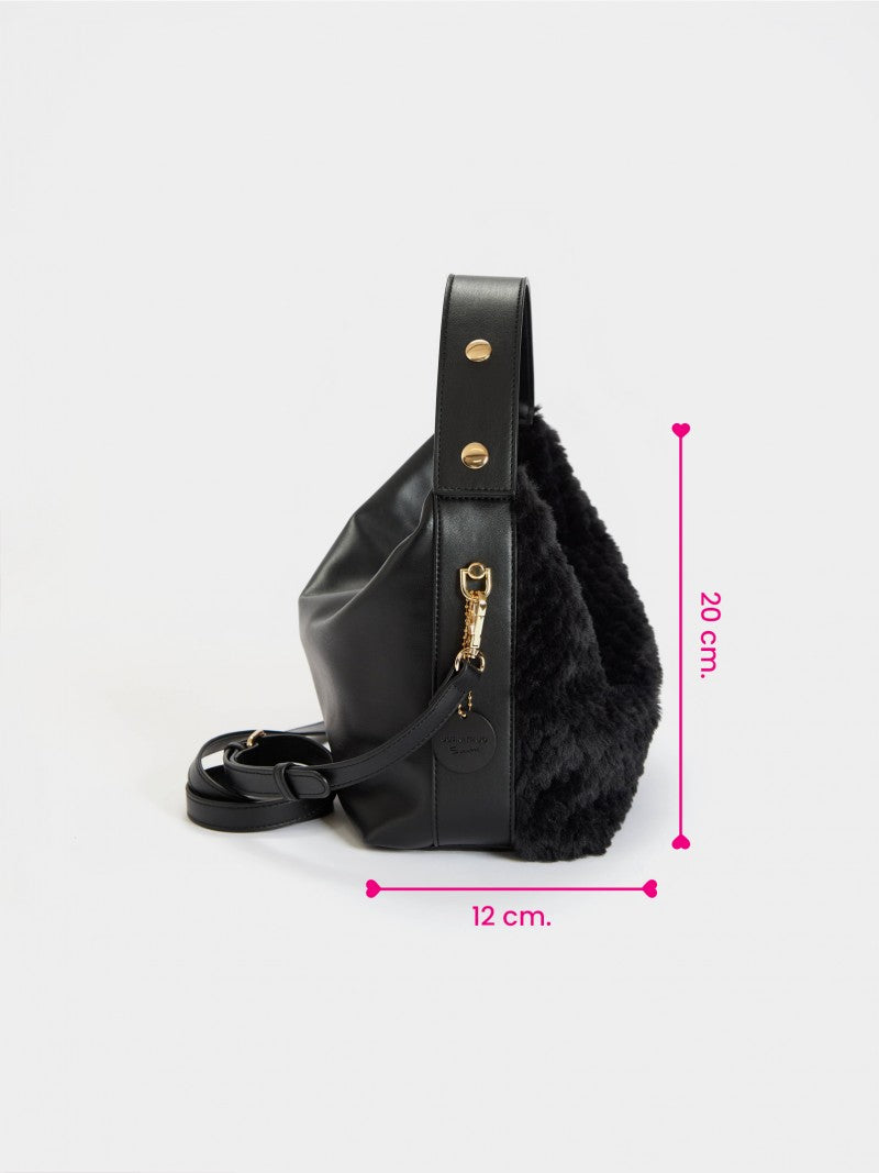 Cartera De Mano Negra Dolina