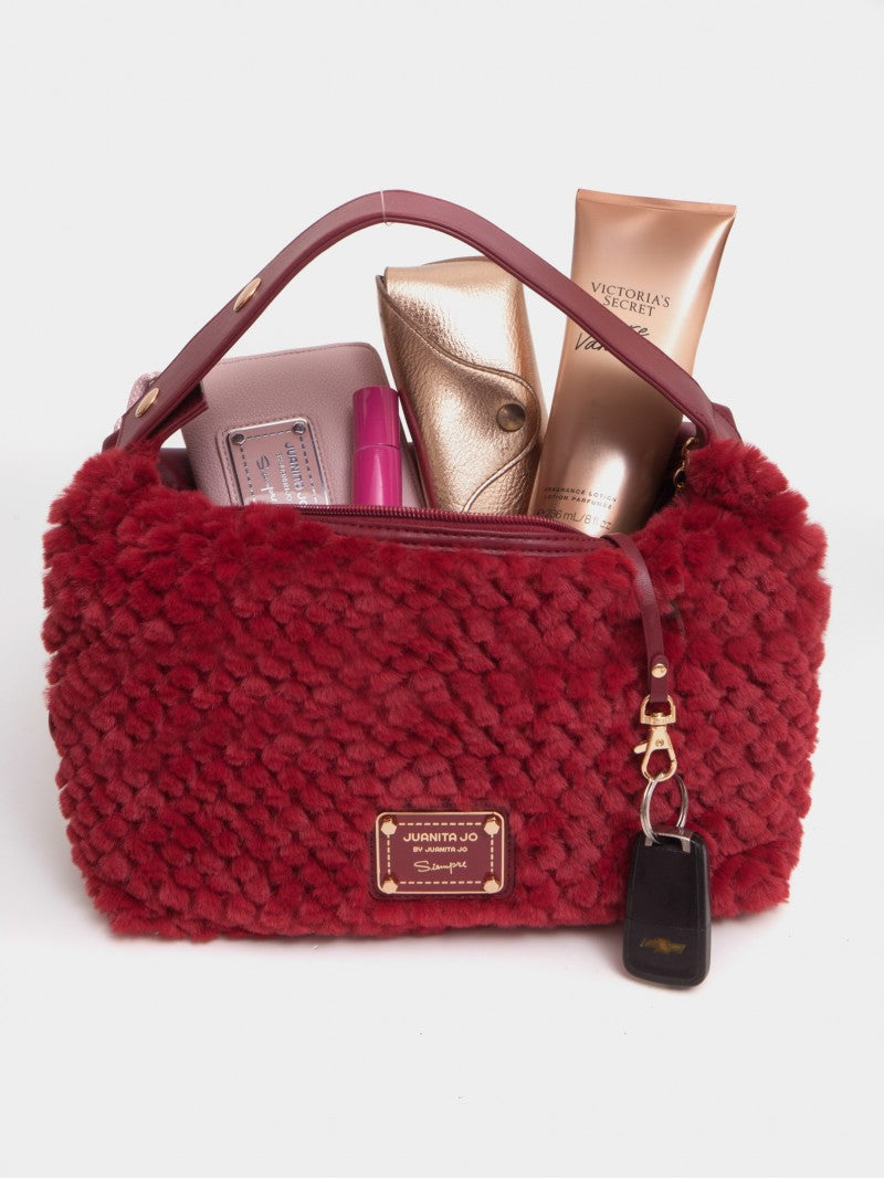 Cartera De Mano Roja Dolina