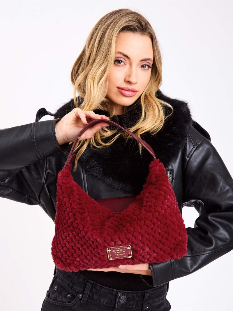 Cartera De Mano Roja Dolina