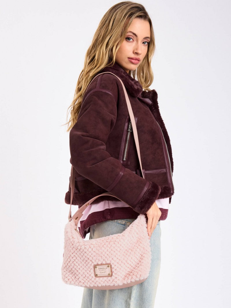 Cartera De Mano Rosa Dolina