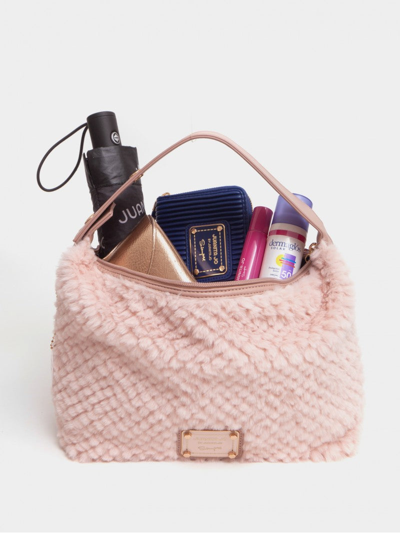 Cartera De Mano Rosa Dolina