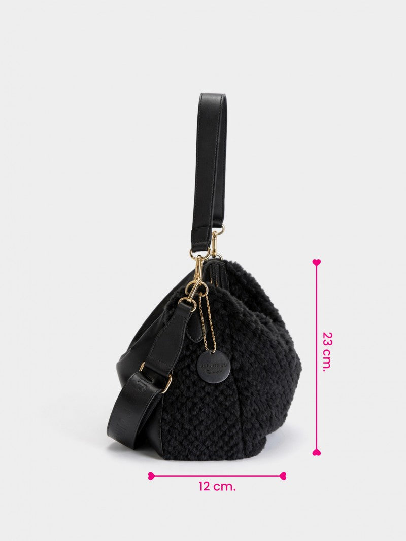 Cartera De Hombro Negra Dolina