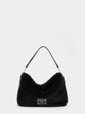 Cartera De Hombro Negra Dolina