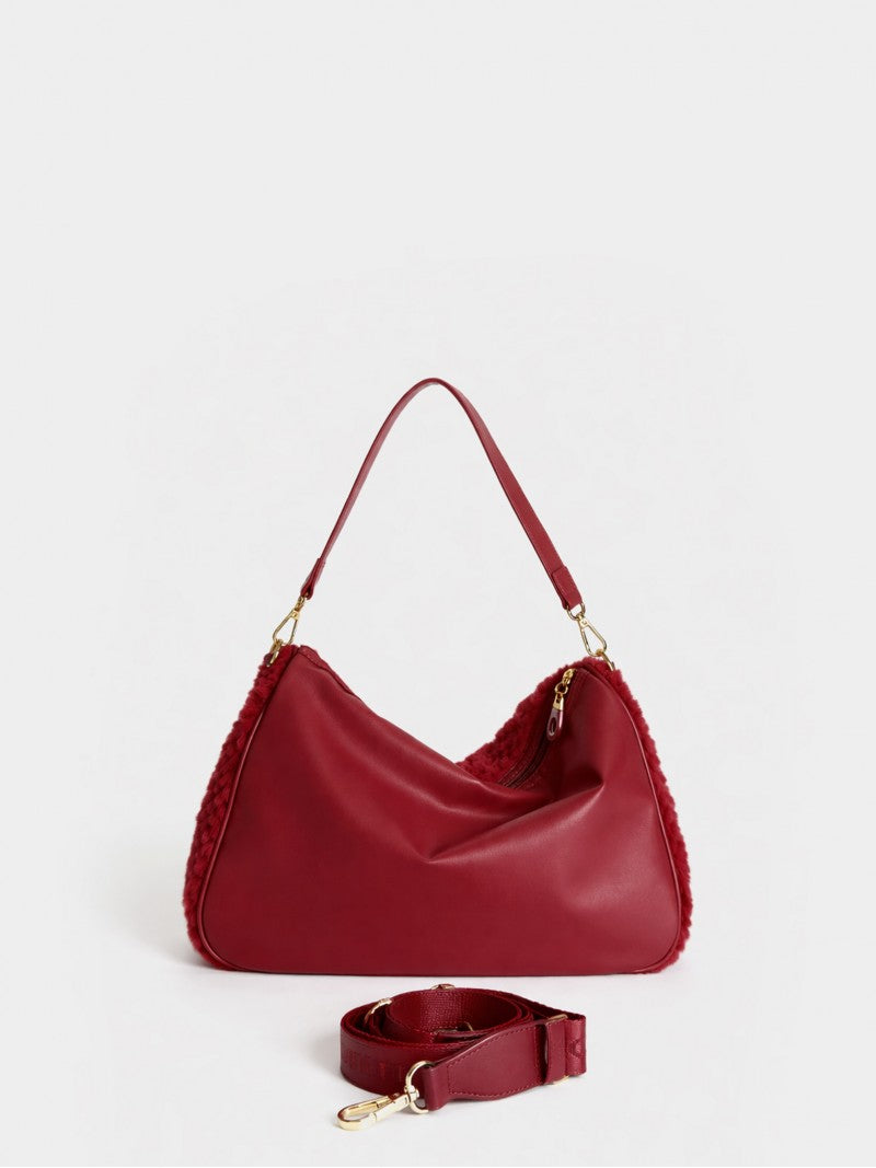 Cartera De Hombro Roja Dolina
