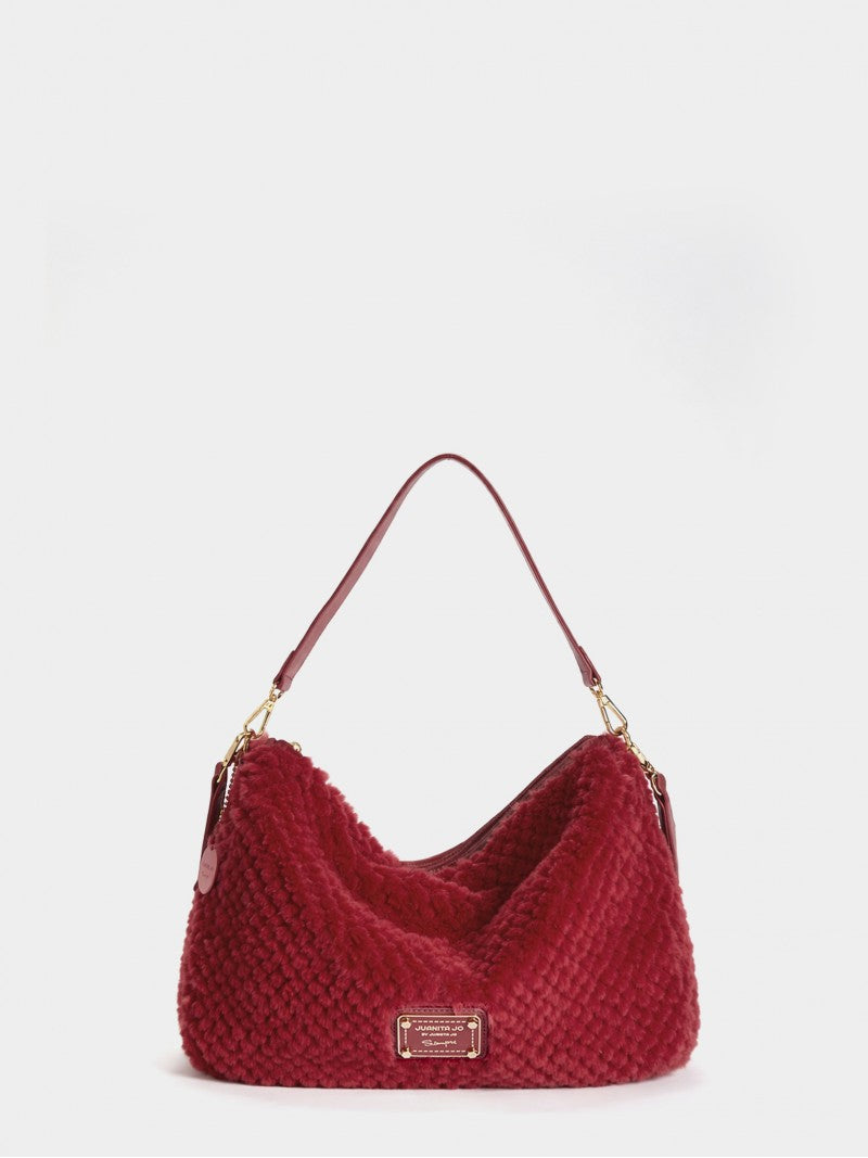Cartera De Hombro Roja Dolina