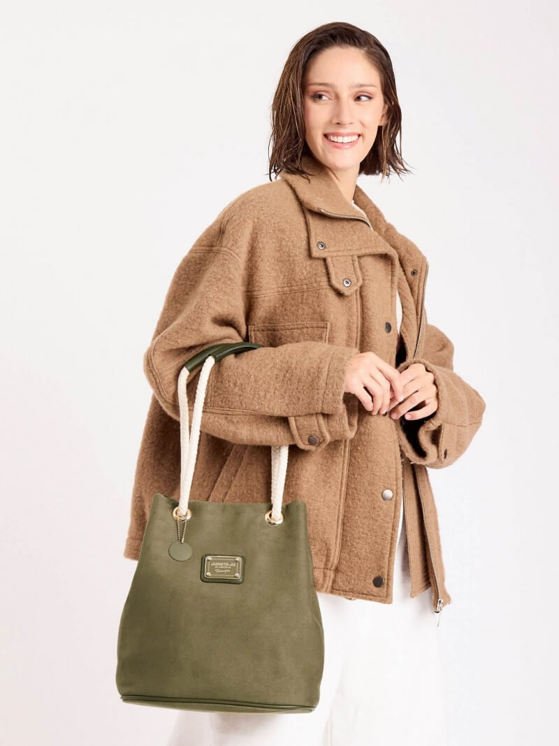 Cartera Bucket Verde Montana