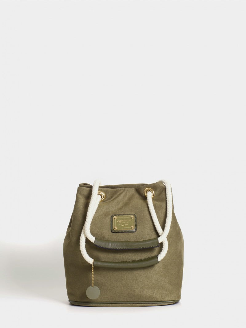 Cartera Bucket Verde Montana