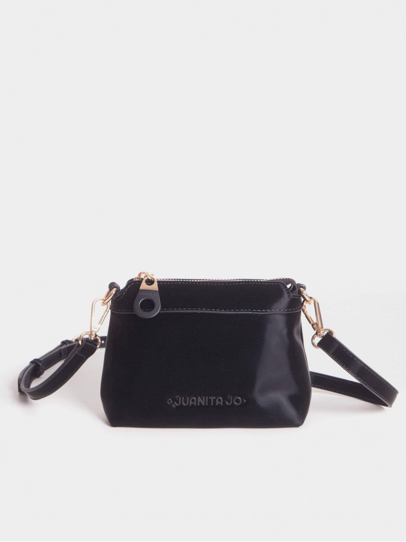 Cartera De Mano Y Minibag Meryl Negro