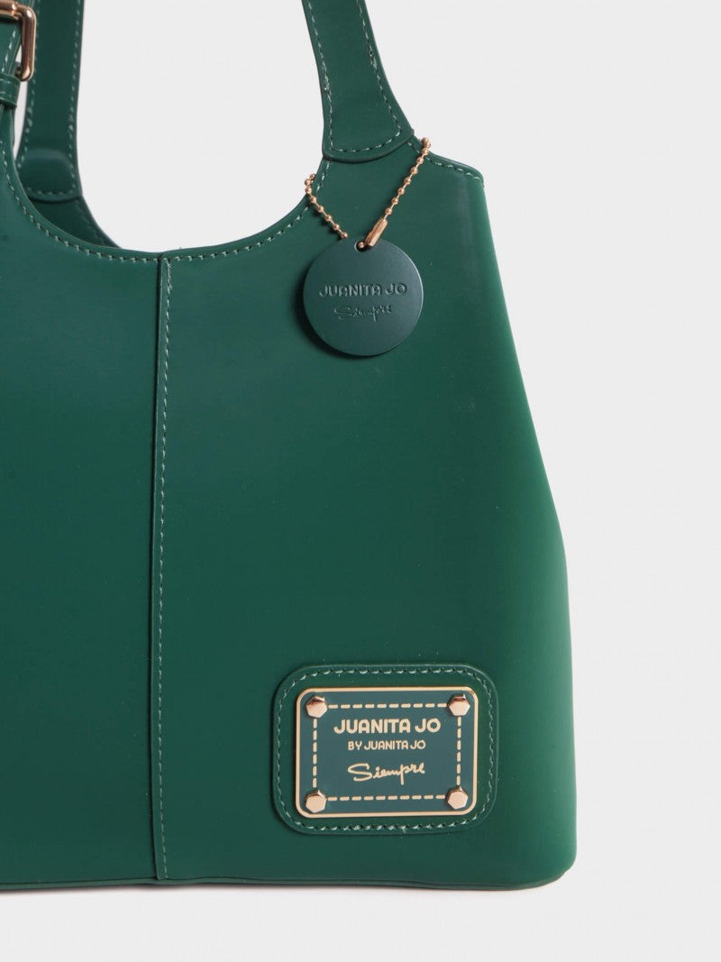 Cartera De Mano Y Minibag Meryl Verde