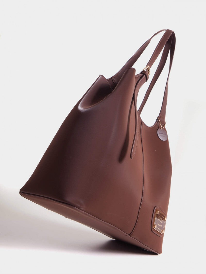 Cartera Y Bandolera Meryl Chocolate